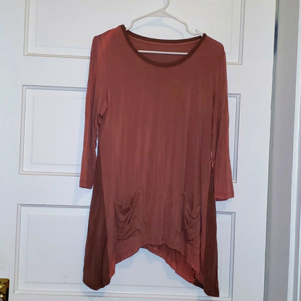 Pink and Purple Dress by Logo Lori Goldstein